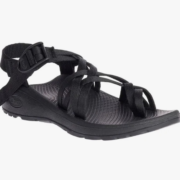 Chaco Women's Strappy Black Sandals - Picture 2 of 4